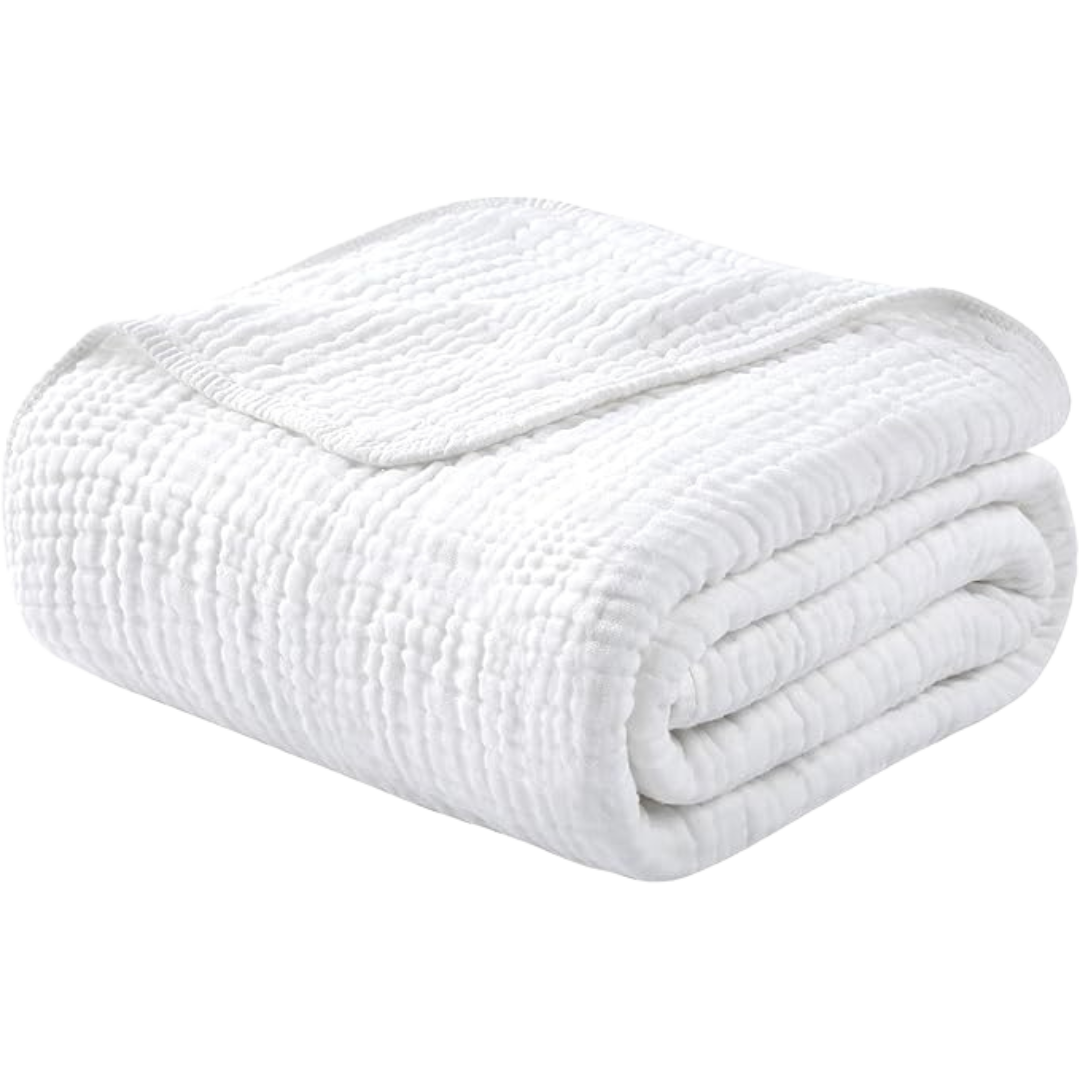 La Couverture en Mousseline – 100 % Coton Mousseline | Recevez-en 2 pour 1