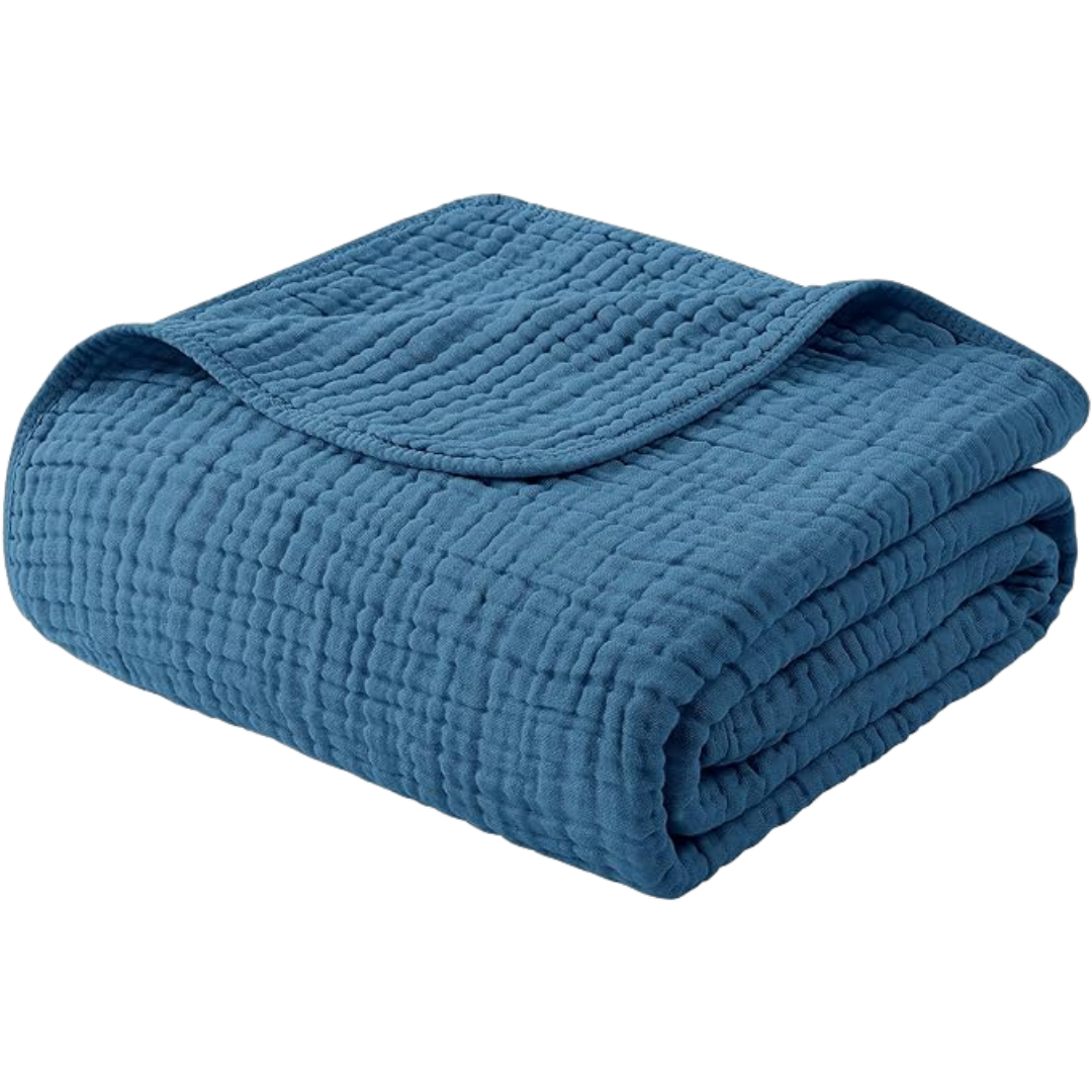 La Couverture en Mousseline – 100 % Coton Mousseline | Recevez-en 2 pour 1