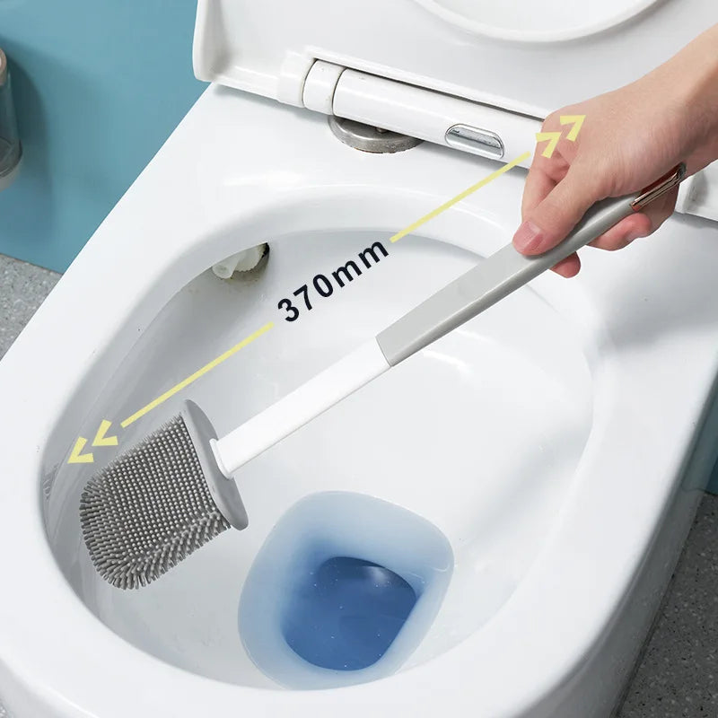 Cleaner Pro° Brush - Brosse WC en Silicone 2 en 1