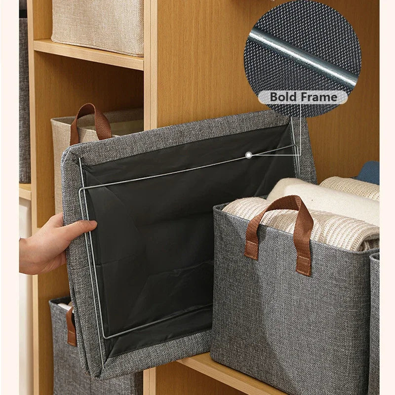 BoxyTidy™ – Boîte de Rangement Pliable Ultra-Résistante | Remises Progressives