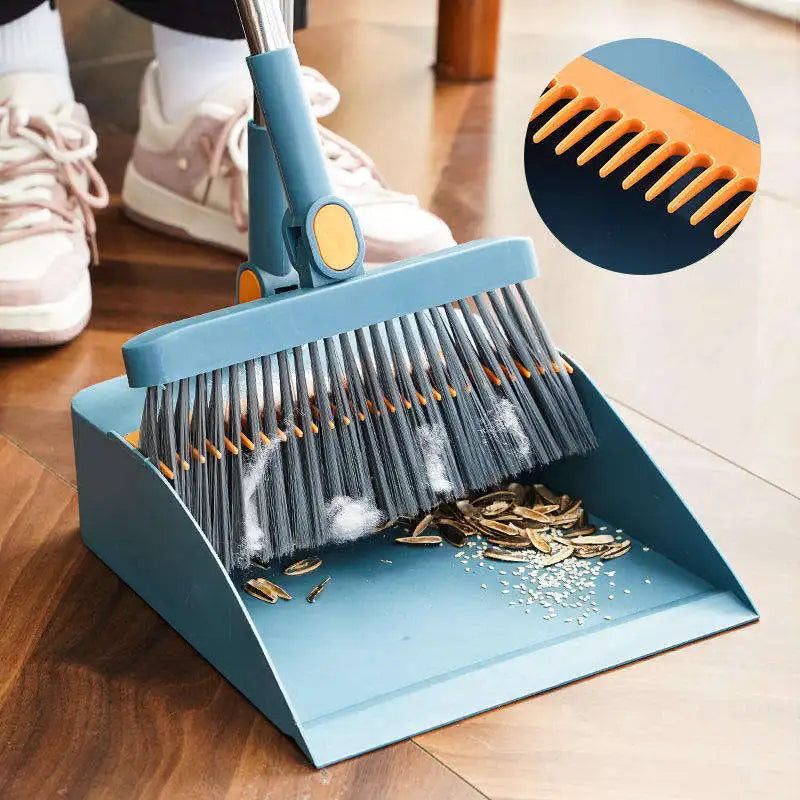 SweepMaster 180° - Ensemble Balai et Pelle à Poussière Révolutionnaire
