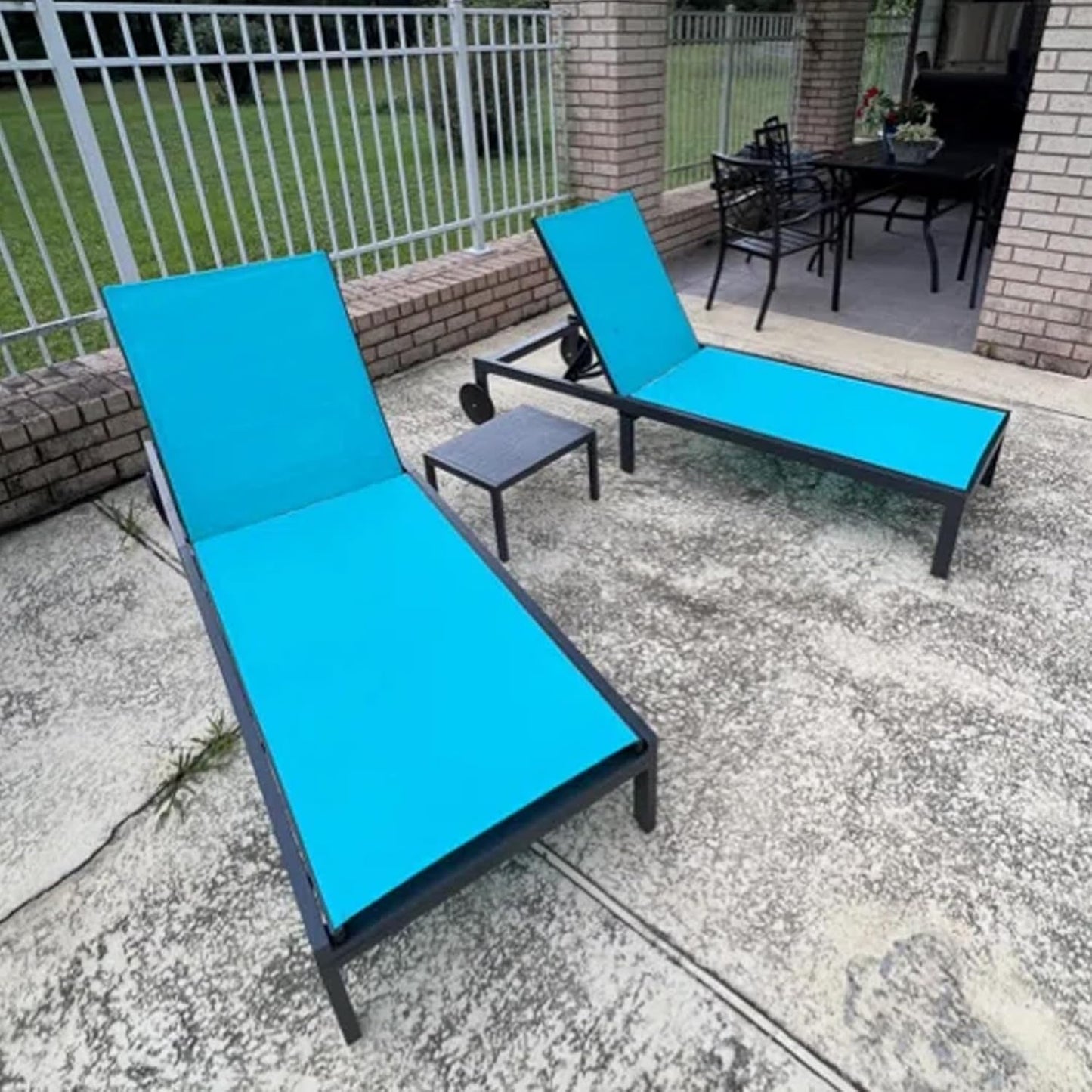 Chaise longue d'extérieur