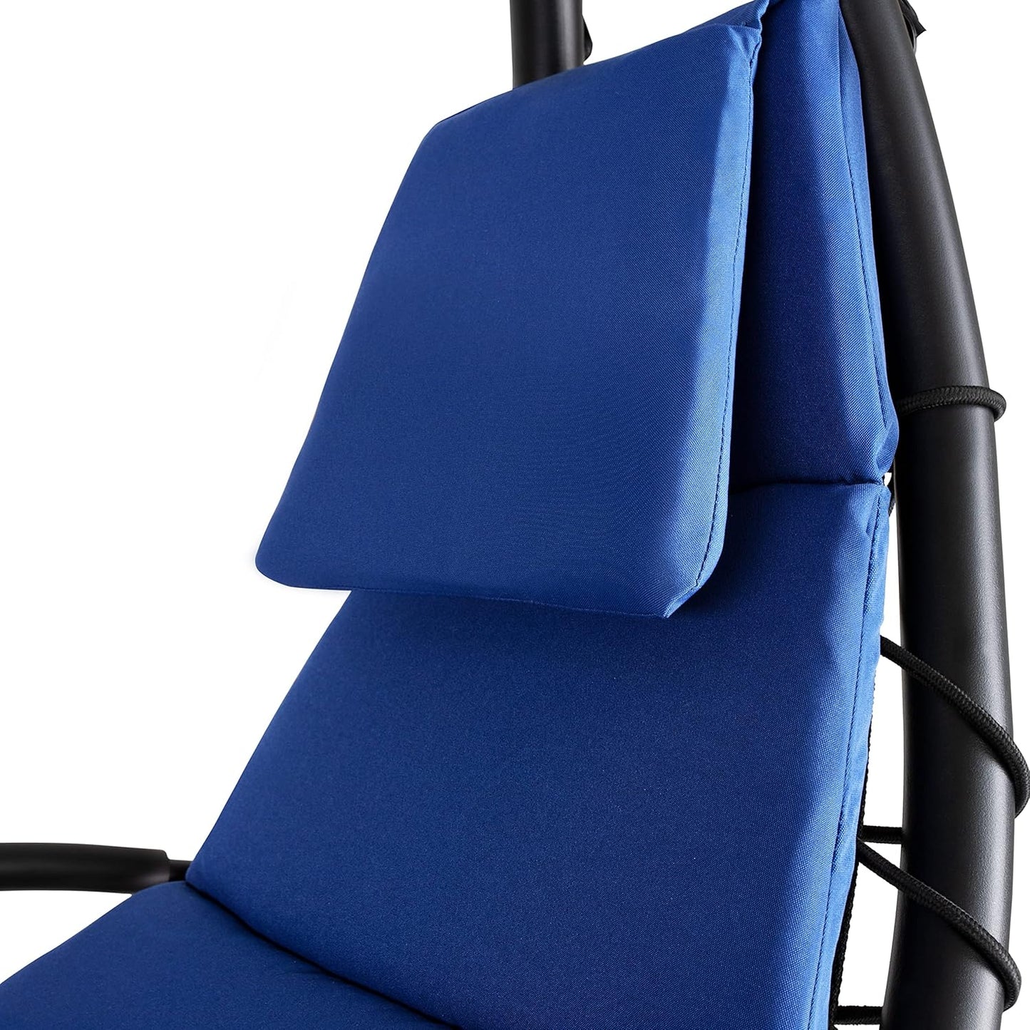 Chaise longue suspendue avec parasol et matelas inclus - Chaise longue suspendue