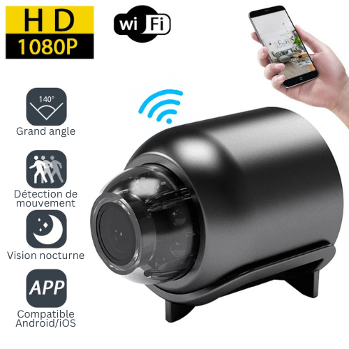 Mini Caméra WiFi 1080P HD