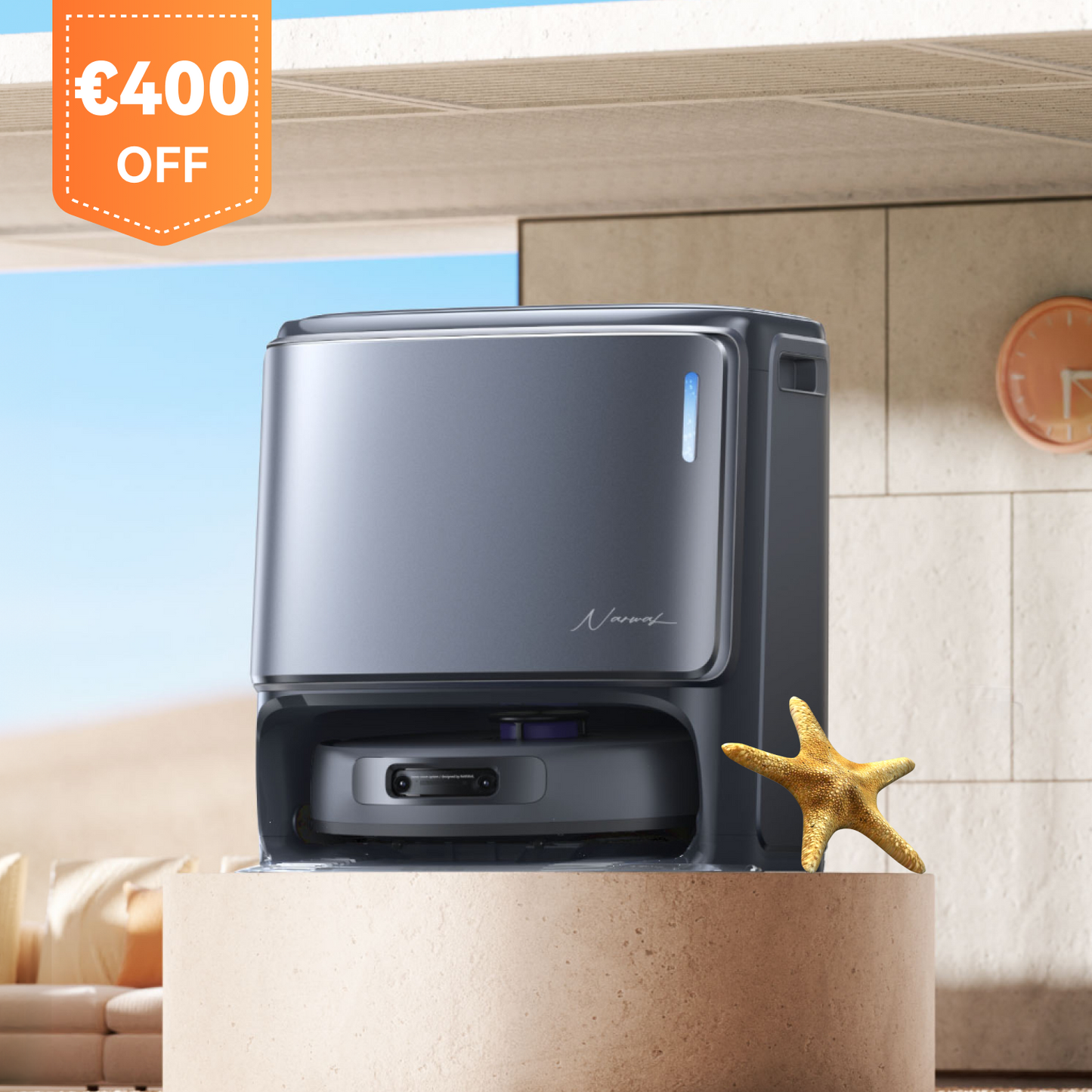 La Maison+ Freo Z10 Ultra Aspirateur Robot Laveur