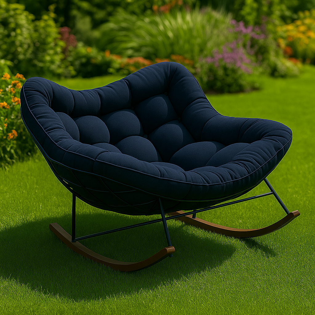OFFRE 1+1 GRATUIT | Design élégant, détente garantie – Découvrez la chaise à bascule