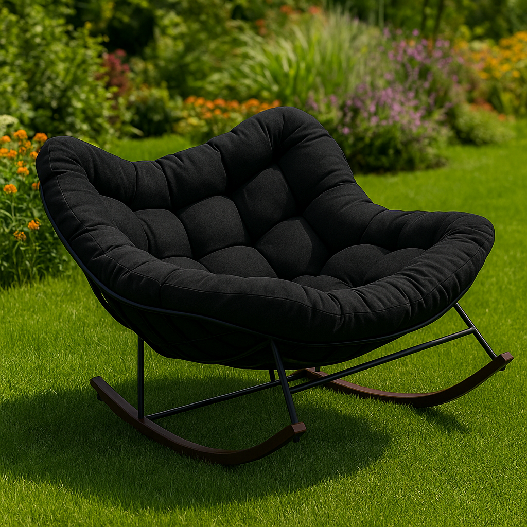 OFFRE 1+1 GRATUIT | Design élégant, détente garantie – Découvrez la chaise à bascule