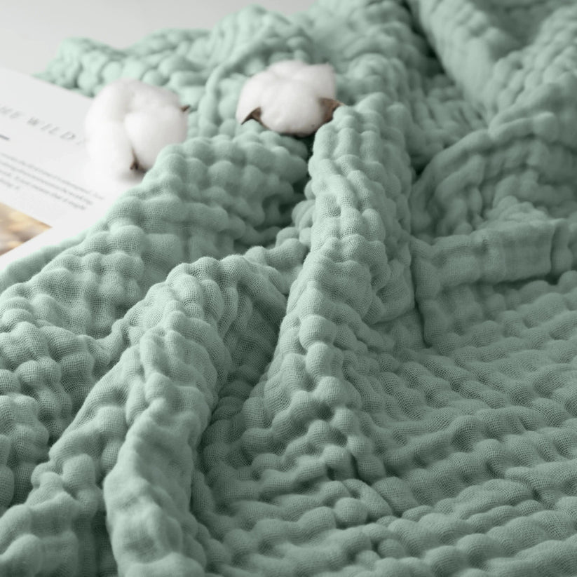 La Couverture en Mousseline – 100 % Coton Mousseline | Recevez-en 2 pour 1