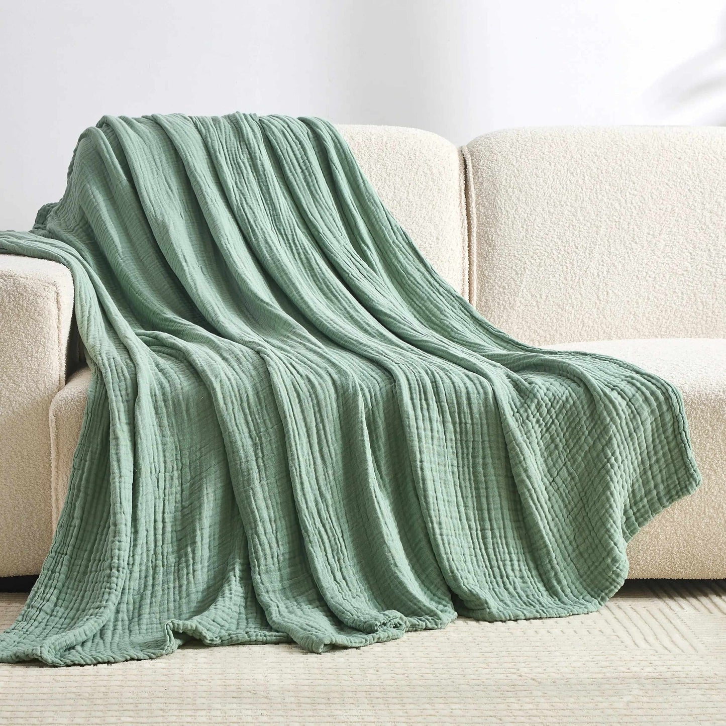 La Couverture en Mousseline – 100 % Coton Mousseline | Recevez-en 2 pour 1