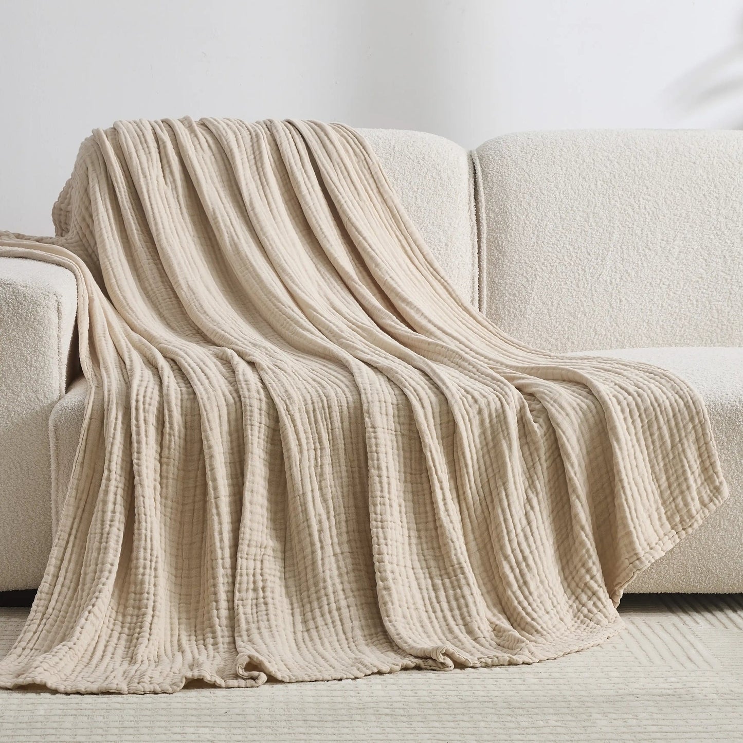 La Couverture en Mousseline – 100 % Coton Mousseline | Recevez-en 2 pour 1