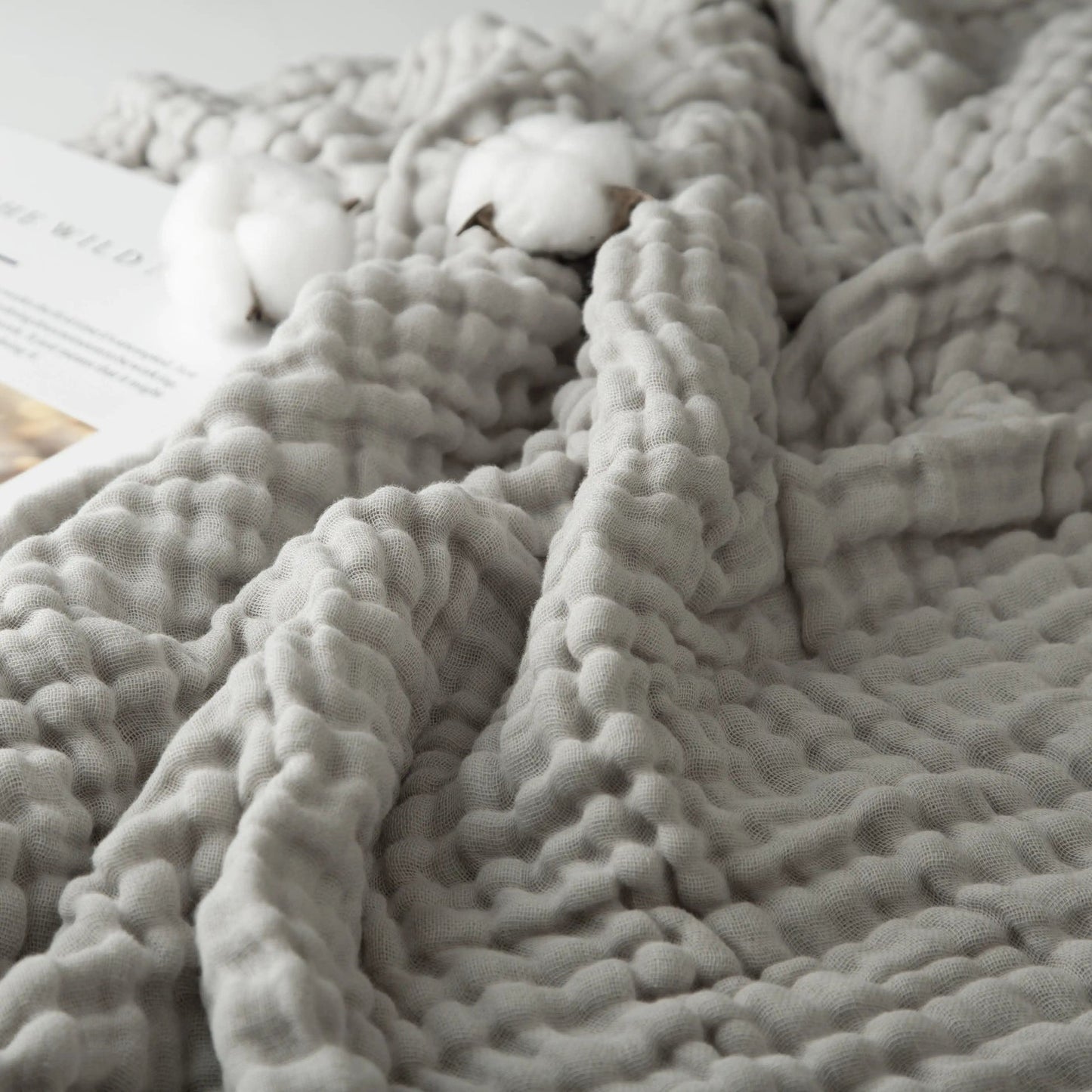 La Couverture en Mousseline – 100 % Coton Mousseline | Recevez-en 2 pour 1
