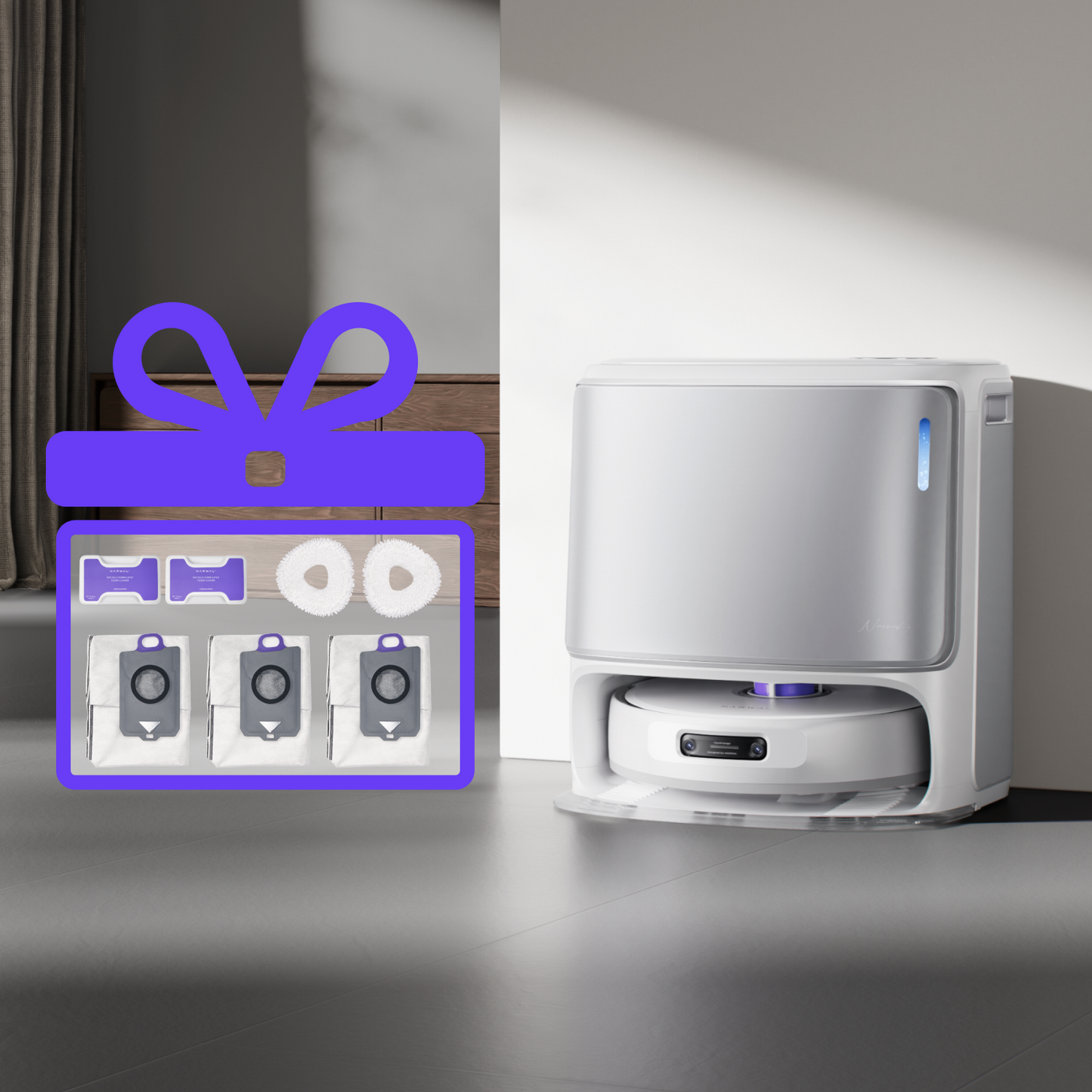 La Maison+ Freo Z10 Ultra Aspirateur Robot Laveur