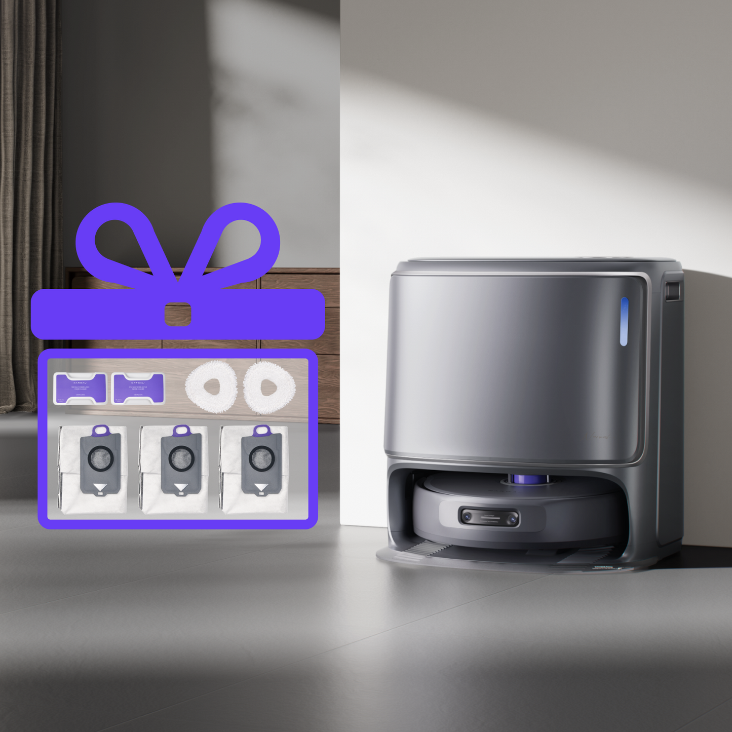 La Maison+ Freo Z10 Ultra Aspirateur Robot Laveur