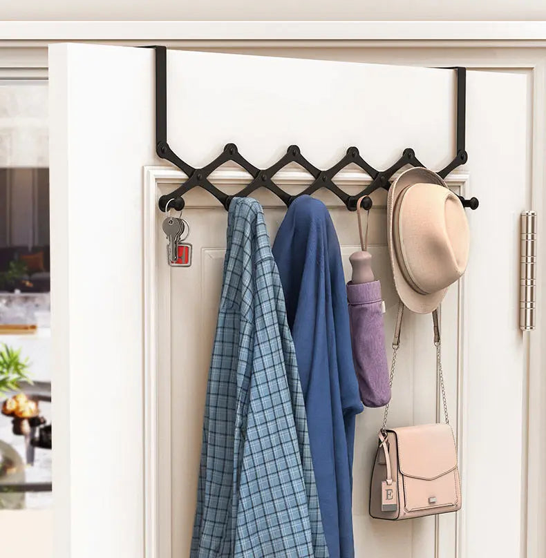 FlexiDoor™ – Patère Pliable et Extensible Sans Perçage