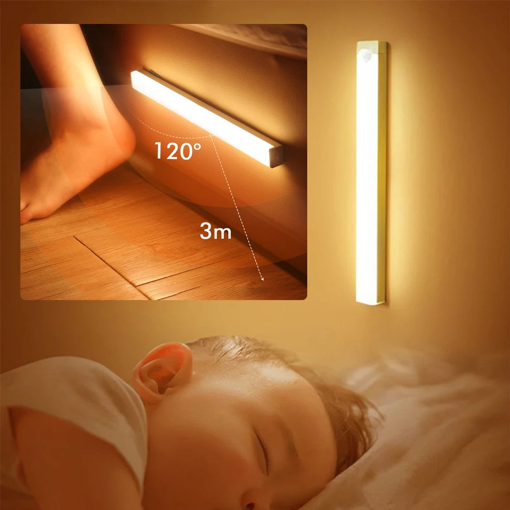SmartLight Sense™ – Lampe LED Magnétique & Rechargeable à Capteur Intelligent