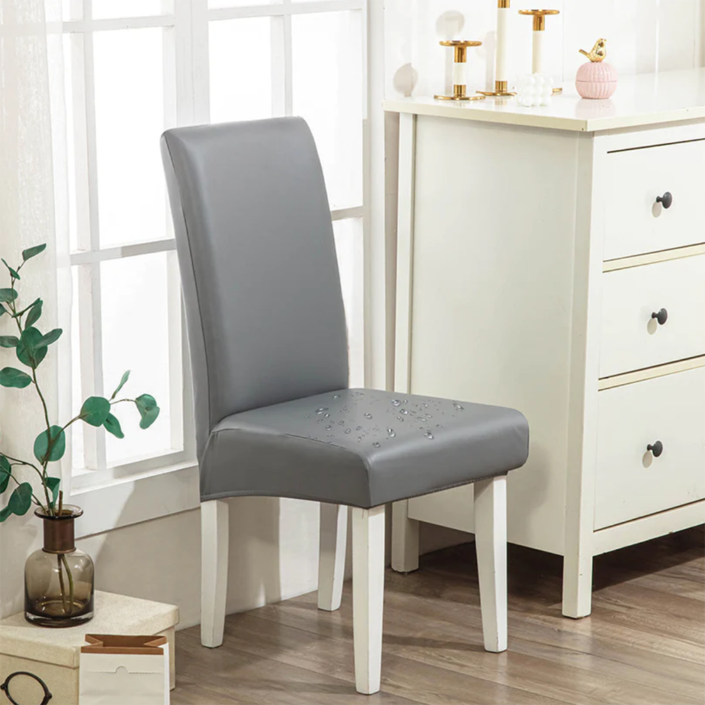 Housses de chaises Chic Shield en cuir