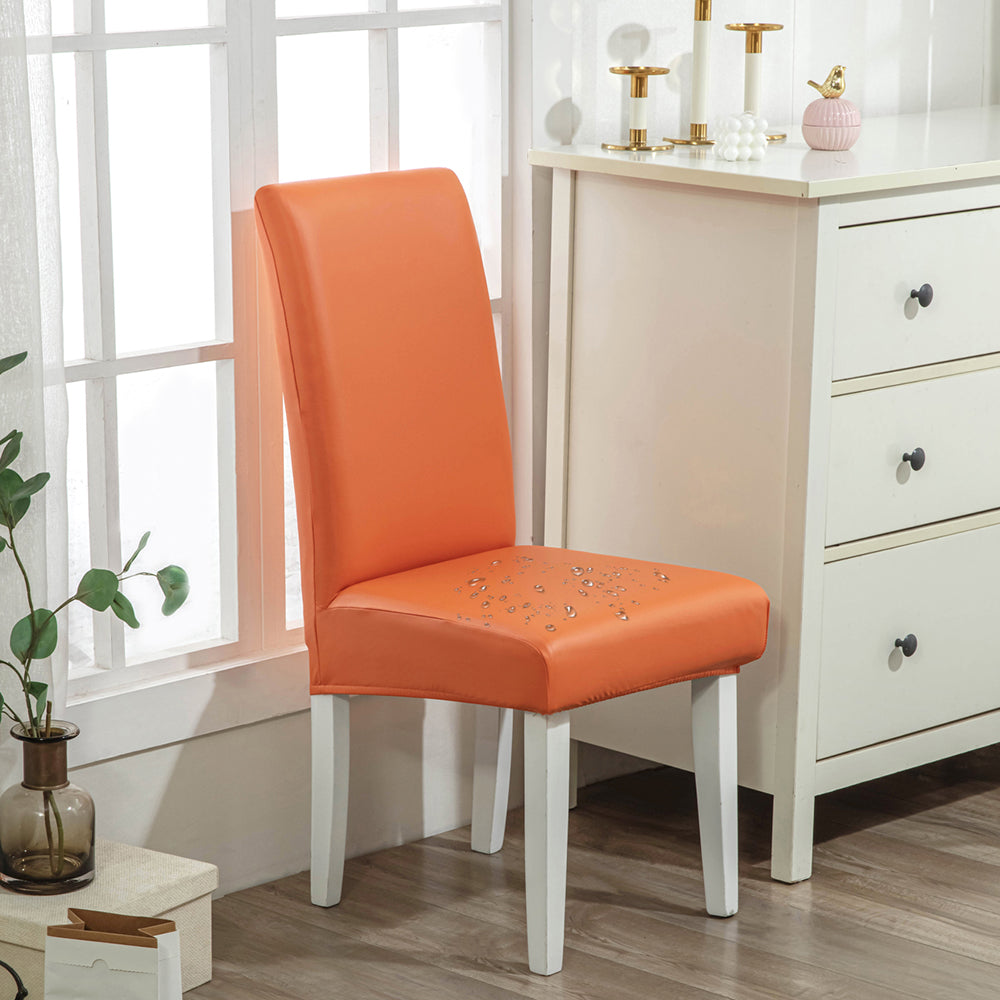 Housses de chaises Chic Shield en cuir