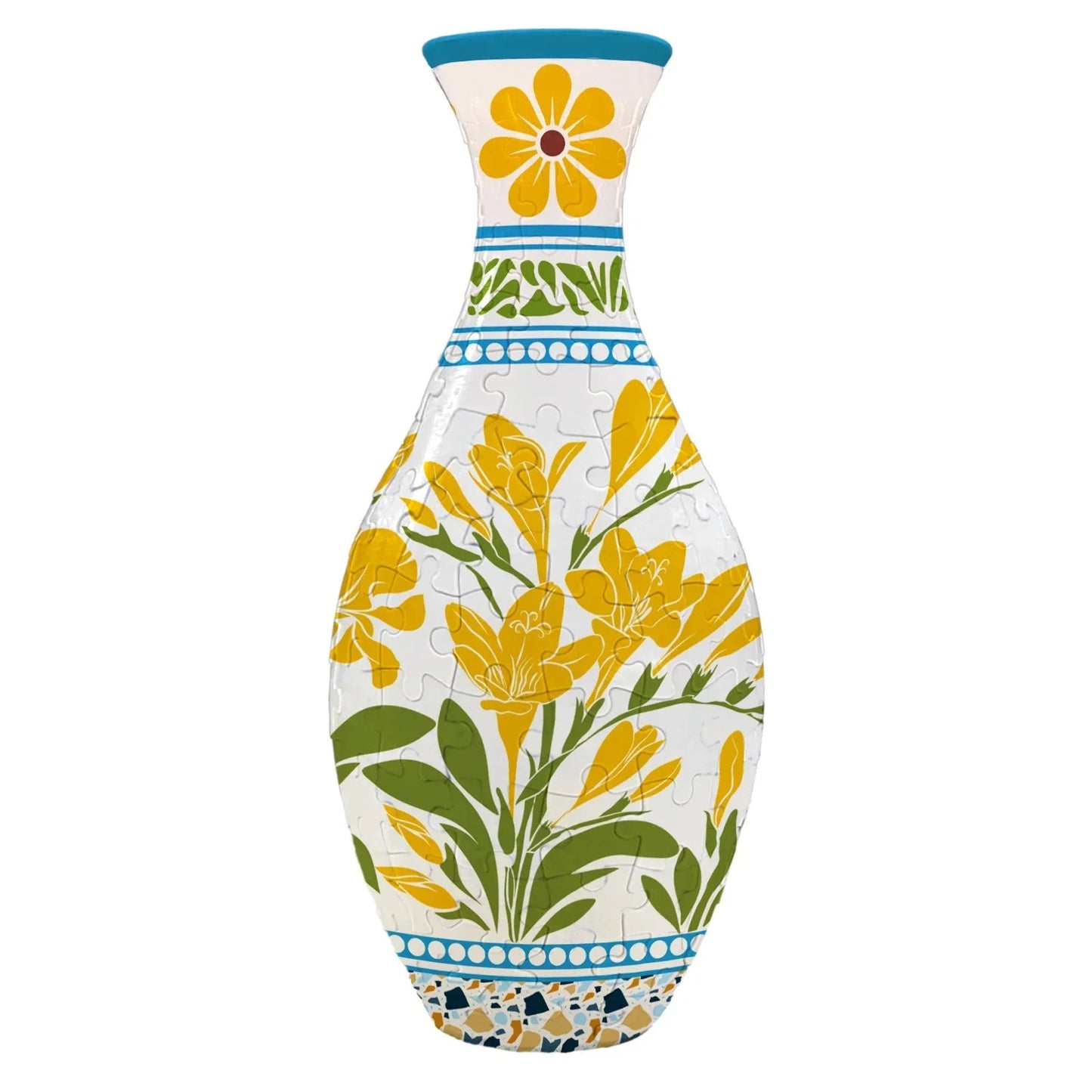 PuzzleVase™ - L'Art du Puzzle Transformé en Vase Unique
