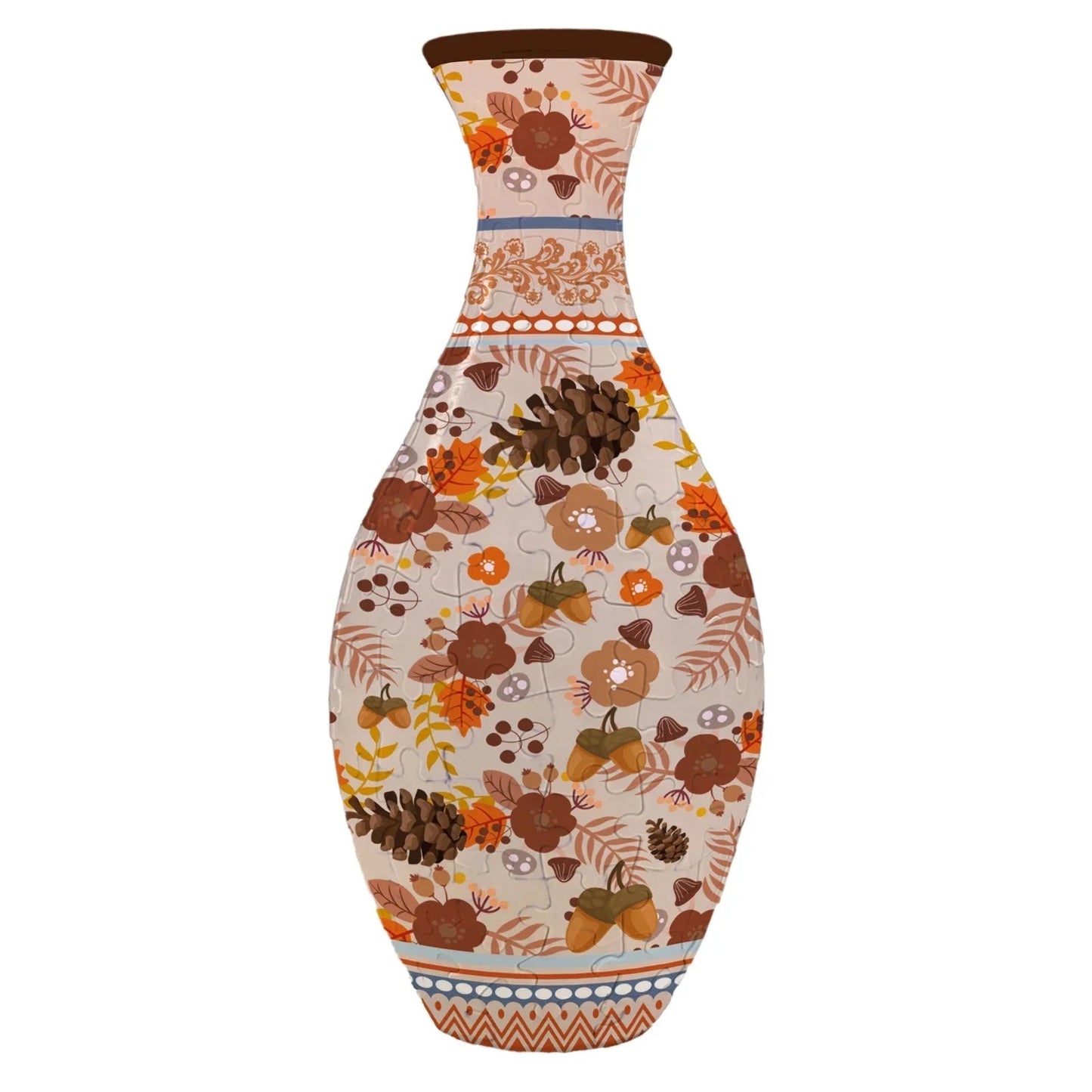 PuzzleVase™ - L'Art du Puzzle Transformé en Vase Unique
