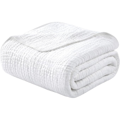 La Couverture en Mousseline – 100 % Coton Mousseline | Recevez-en 2 pour 1