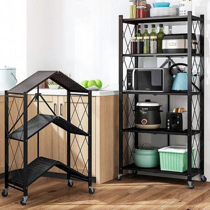 FlexiRack™ – L'Étagère Pliable qui S'adapte à Votre Vie