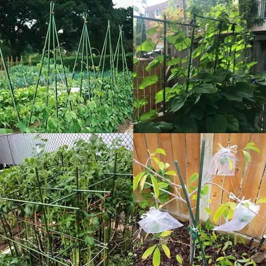 GreenSpire – Piquets de Jardin Ultra-Résistants pour Plantes Grimpantes