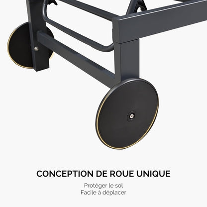Chaise longue d'extérieur