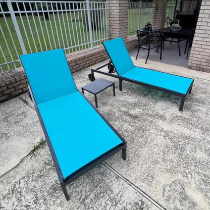 Chaise longue d'extérieur