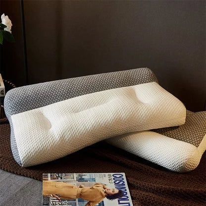 DreamSpine™ – Oreiller Ergonomique Ultra-Confort pour un Sommeil Réparateur