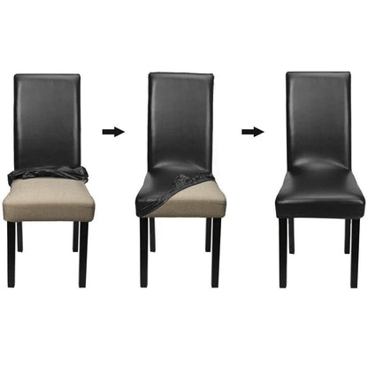 Housses de chaises Chic Shield en cuir
